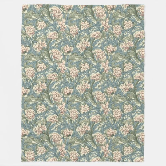 Raffinierte Kunst und Handwerk Blanket Morris Ikon Fleecedecke (Vorderseite)