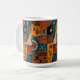 Raffinierte luxuriöse afrikanische asiatische kari kaffeetasse