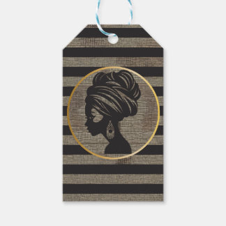Raffinierte Luxus-Afrika-Karibik-Mudcloth Geschenkanhänger