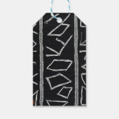 Raffinierte Luxus-Afrika-Karibik-Mudcloth Geschenkanhänger (Vorderseite)