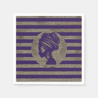 Raffinierte Luxus-Afrika-Karibik-Mudcloth Serviette