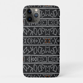Raffinierte Luxus Afrikanische Karibische Mudcloth Case-Mate iPhone Hülle