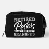 Raffinierte Pastoren machen die besten Grandpas Waschbeutel (Rückseite)