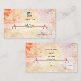 Raffinierte Visitenkarte mit QR - Cambrian Hot