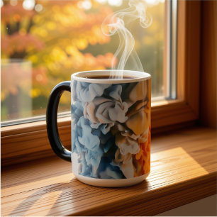 Raffinierter Art Glass Cup Verwandlungstasse