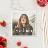 Raffinierter Foto-Abschluss Serviette (Beispiel)