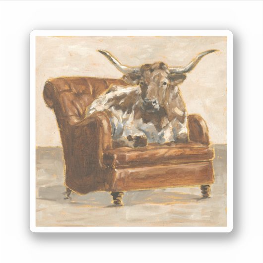 Raffinierter Komfort I Aufkleber (Vorderseite)