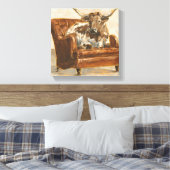 Raffinierter Komfort I Leinwanddruck (Insitu (Schlafzimmer))