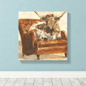 Raffinierter Komfort I Leinwanddruck (Insitu (Holzboden))