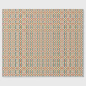 Raffinierter Mid-Century-Modern-Atom-Sternenexplos Geschenkpapier (Flach)