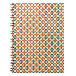 Raffinierter Mid-Century Modern Atomic Starburst Notizblock