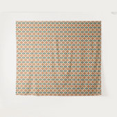 Raffinierter Mid-Century Modern Atomic Starburst Wandteppich (Vorderseite (Horizontal))