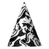 Raffinierter Party-Hut Partyhütchen (Rückseite)