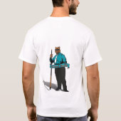 Raffiniertes Arbeitstier T-Shirt (Rückseite)