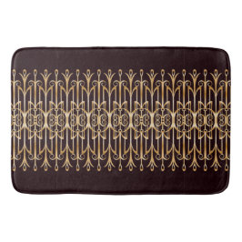 Raffiniertes Art Deco Bath Mat Thema Badematte