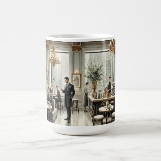 Raffiniertes Café in San Francisco Kaffeetasse (Mittel)