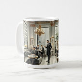 Raffiniertes Café in San Francisco Kaffeetasse (Vorderseite Links)