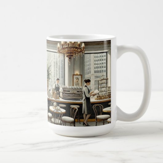 Raffiniertes Café in San Francisco Kaffeetasse (Rechts)