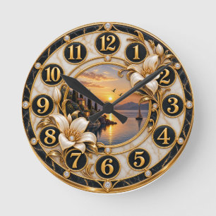 raffiniertes Design der Uhr