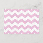 Raffiniertes Pop-Baby-Duschkabine Begleitkarte (Rückseite)