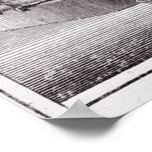 Raffiniertes Salz Poster (Ecke)