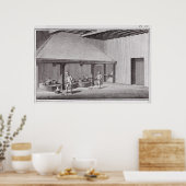 Raffiniertes Salz Poster (Küche)