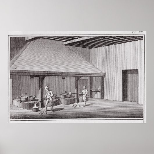 Raffiniertes Salz Poster (Vorne)