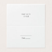 Raffiniertes Schwarzweiß (Außenseite Aufgefaltet)