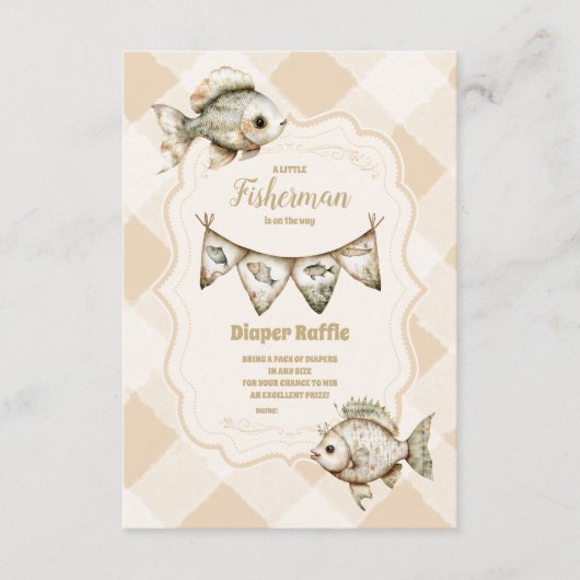 Raffle Begleitkarte (Vorderseite)