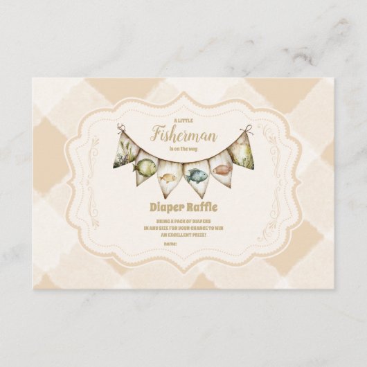 Raffle Begleitkarte (Vorderseite)