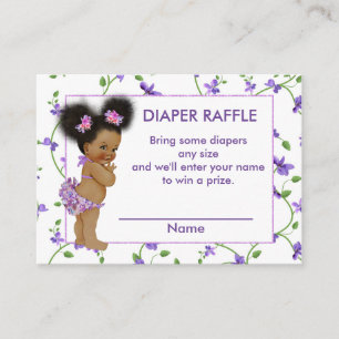 Raffle Begleitkarte