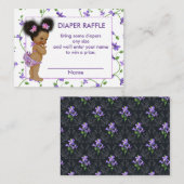 Raffle Begleitkarte (Vorne/Hinten)