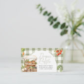 Raffle Gingham, ein landesweit angebauter Frischma Begleitkarte (Stehend Vorderseite)