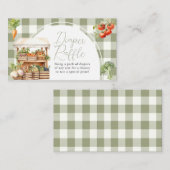 Raffle Gingham, ein landesweit angebauter Frischma Begleitkarte (Vorne/Hinten)