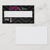 Raffle-Karten-/Tür-Preis-Visitenkarten Visitenkarte (Vorne/Hinten)
