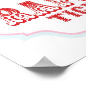 Raffle Ticket Booth Sign Poster (Ecke)