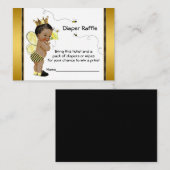 Raffle Ticket für Afrikanisch-Amerikanische Boy Be Begleitkarte (Vorne/Hinten)