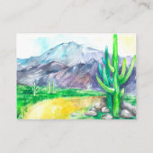 Raffle Ticket für Babydusche | Cowboy-Western Begleitkarte (Rückseite)