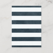 Raffle Ticket für Babydusche | Meeresschildkröte Begleitkarte (Rückseite)