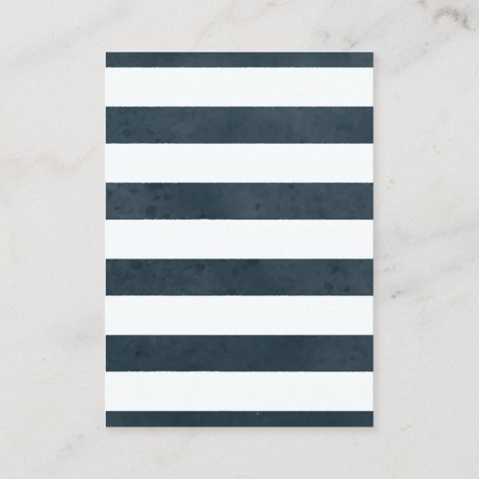 Raffle Ticket für Babydusche | Meeresschildkröte Begleitkarte (Rückseite)