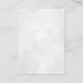 Raffle Ticket für Babydusche | Storchlieferung Begleitkarte (Rückseite)