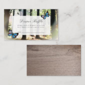 Raffle-Ticket für das bezauberte Forest Baby Duwer Begleitkarte (Vorne/Hinten)