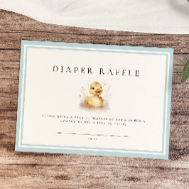 Raffle Ticket für das kleine Duck Baby Duwer Duwer
