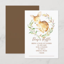 Raffle Ticket für das Kleinkind-Duschdiplom