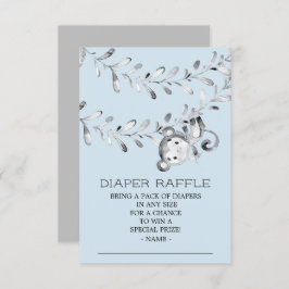 Raffle Ticket für das Monkey Baby Shooter Einladung