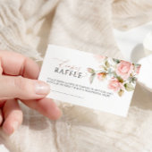 Raffle Ticket für Rose & Greenery Begleitkarte