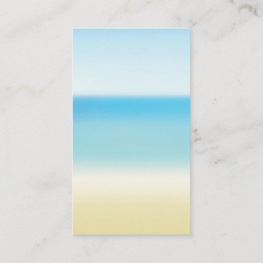 Raffle Ticket für Sea Turtle Baby Shooter Begleitkarte (Rückseite)