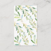 Raffle Ticket für Woodland Friends Baby Showdusche Begleitkarte (Rückseite)