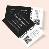 Raffle Ticket | QR Code Prize Zeichn Event Ticket