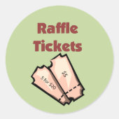 Raffle Ticket Stickers (Vorderseite)